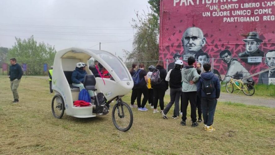 Rendiconto attività 2023 Tuttinbici con le scuole di Reggio Emilia