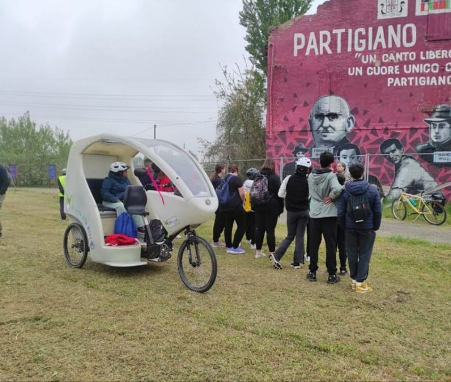 Rendiconto attività 2023 Tuttinbici con le scuole di Reggio Emilia