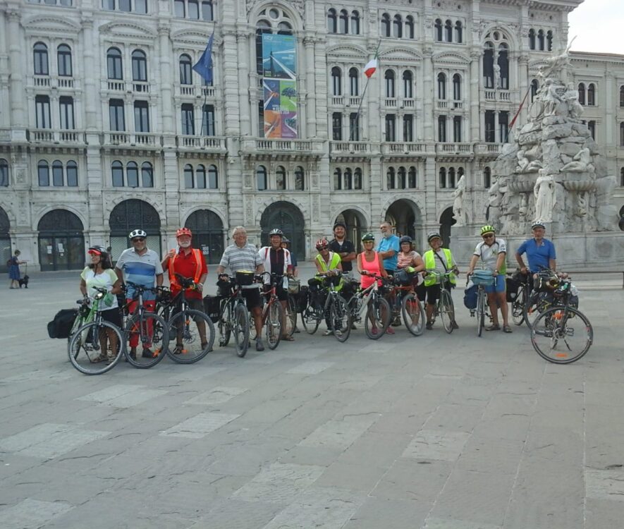 Cicloviaggio Reggio Emilia-Trieste