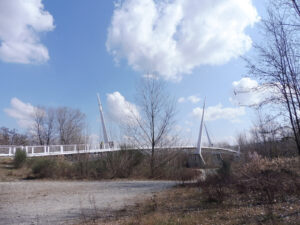 Ponte ciclopedonale sul Secchia