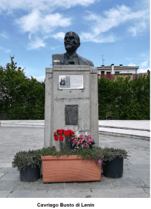 Cavriago Busto di Lenin