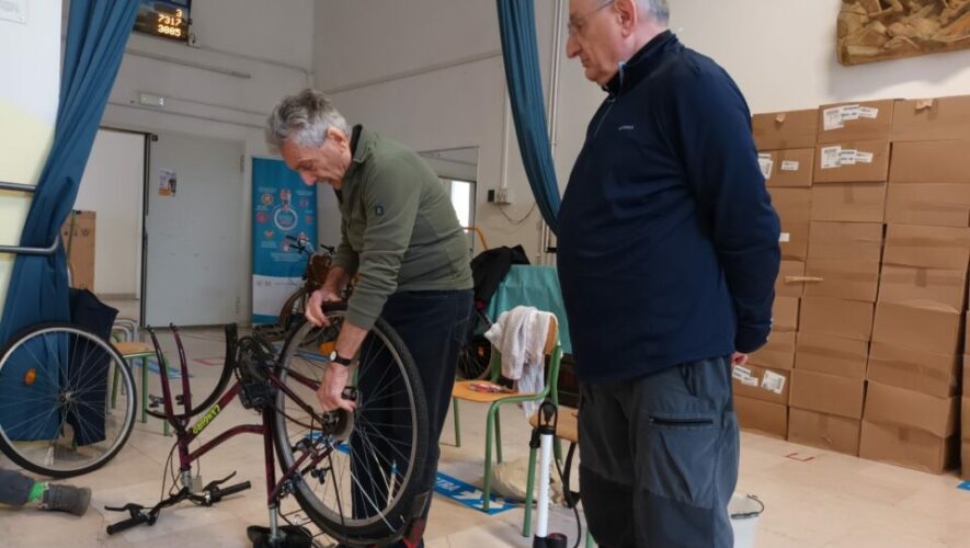 manutenzione della bicicletta